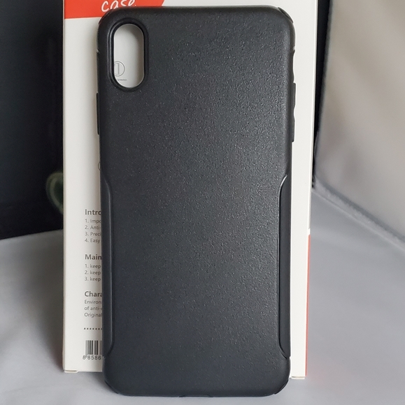 APOLLO Accessories - iPhone Xs Max Hard TPU case (Black)Premium Quality